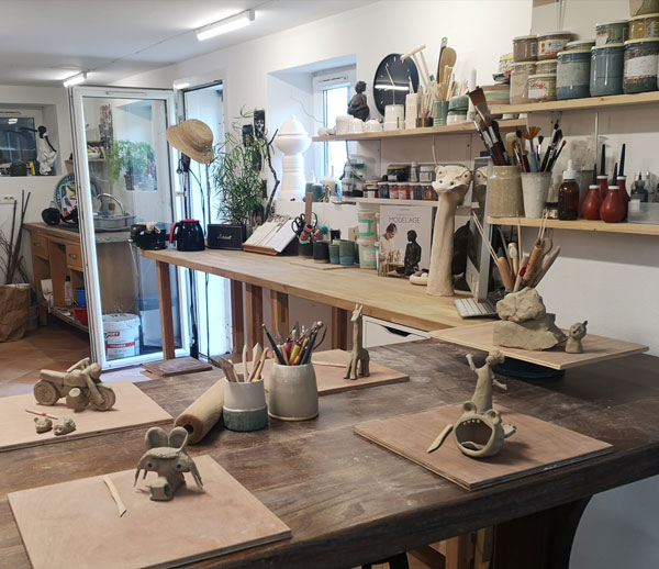 Agnès de Ronne - Atelier